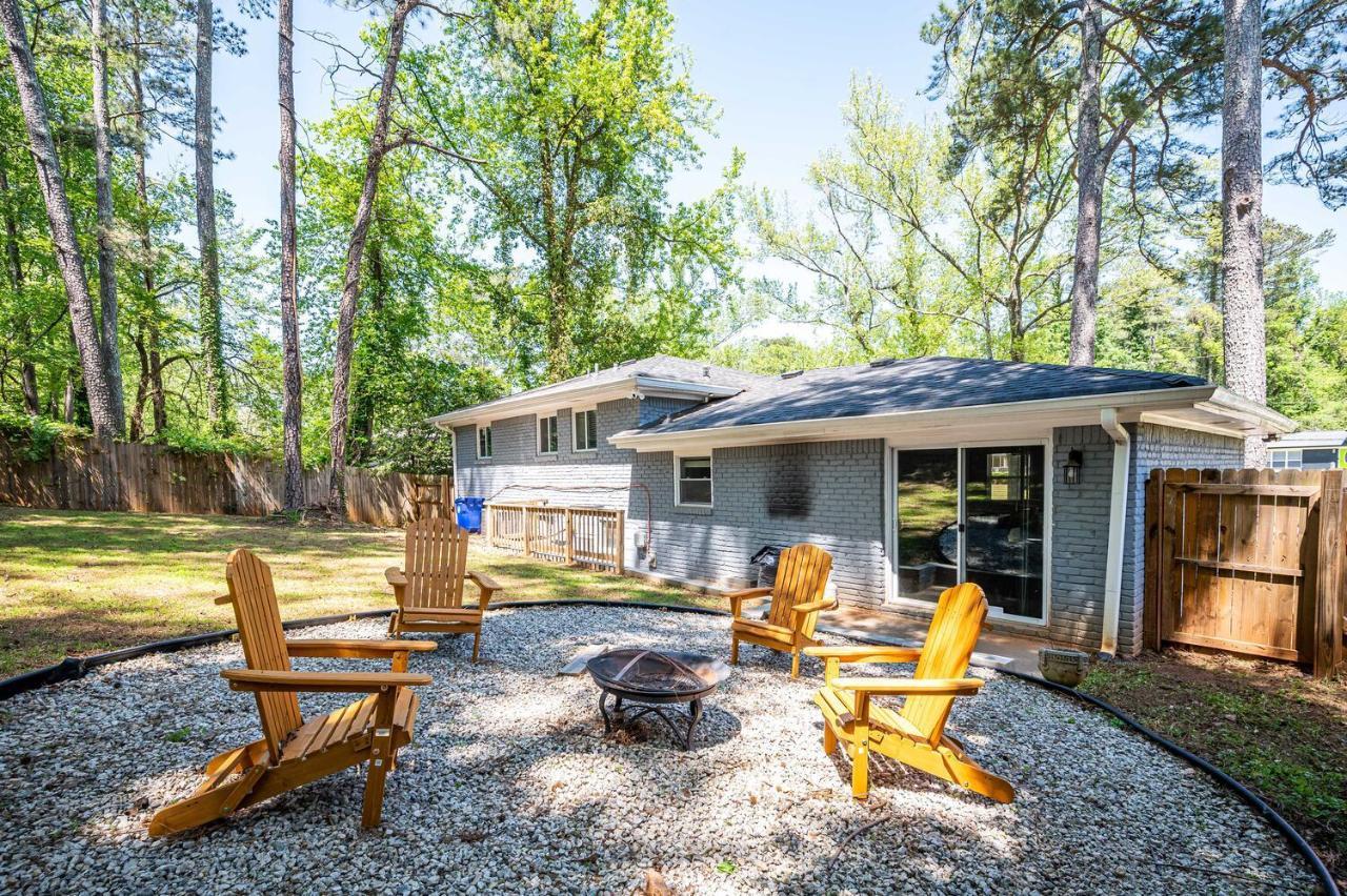 New Spacious Decatur Oasis W Fire Pit, Mins To Atl Buitenkant foto